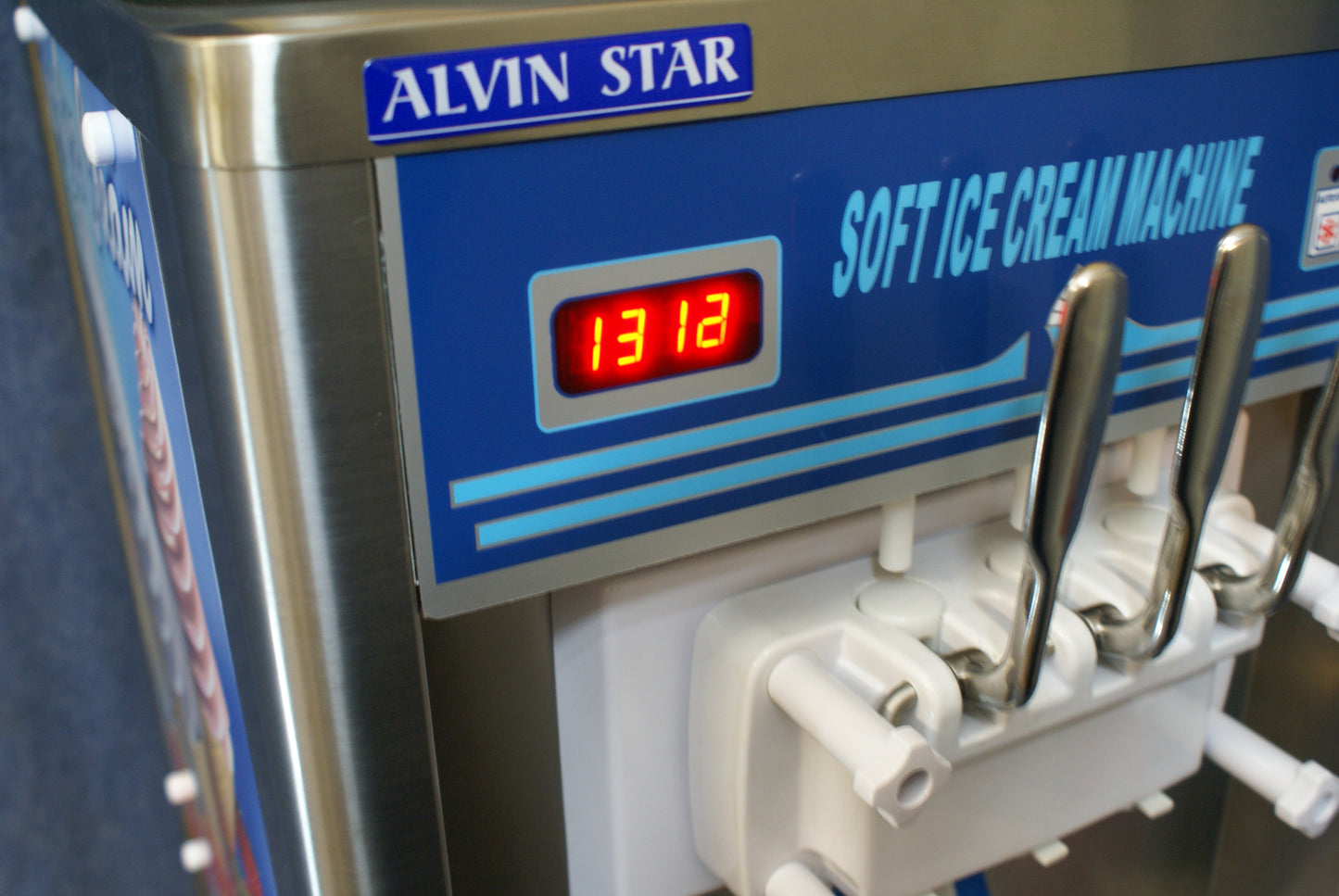 Softeismaschine  Eismaschine: Typ 028 / 2,8kW ALVIN STAR