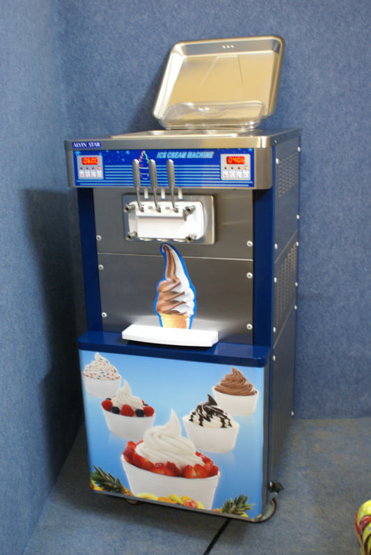 Softeismaschine Eismaschine Typ 770 /7 kW ICE CREAM MACHINE ALVIN STAR